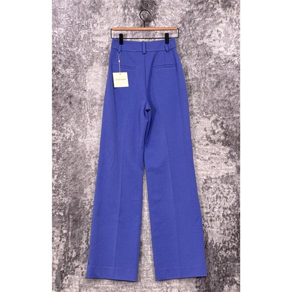 New Favorite Daughter Trouser 0 Womens The Favorite Pant In Very Peri Purple - Picture 2 of 8